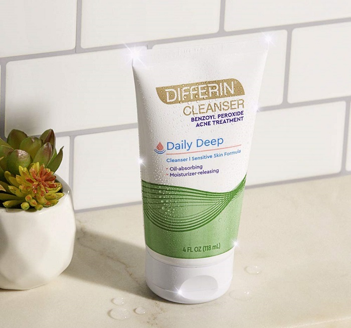 Differin Daily Deep Cleanser.