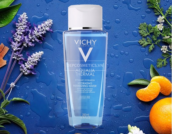 Nước hoa hồng Vichy dùng được cho mọi loại da nhờ thành phần an toàn, lành tính.