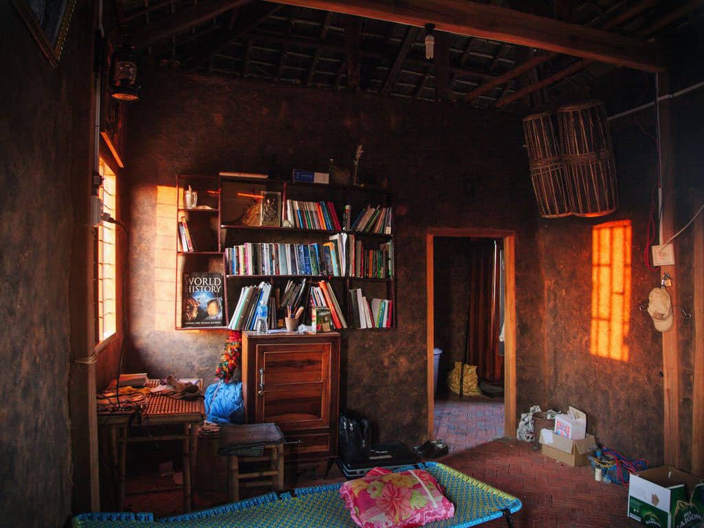 Khu vực phòng ngủ giản đơn. Ảnh: @Inra Champan Cultures Homestay
