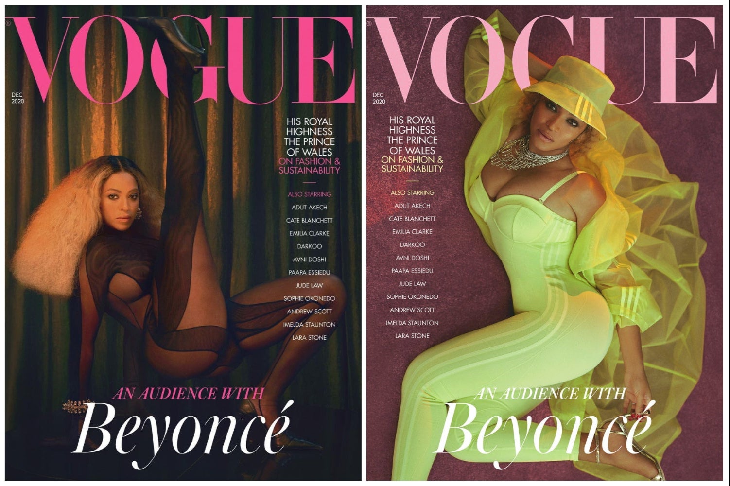 Beyoncé diện đồ xuyên thấu công phá tạp chí British Vogue 