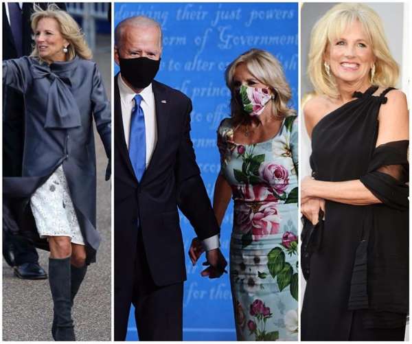 Tân đệ nhất phu nhân Mỹ Jill Biden có gu thời trang thiên về những gam màu pastel hoặc trung tính nhẹ nhàng. Ngoài ra bà cũng không ngại sử dụng lại những trang phục đã mặc nhiều lần