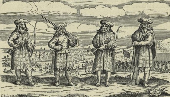 Đàn ông Scotland mặc váy từ thế kỷ 16