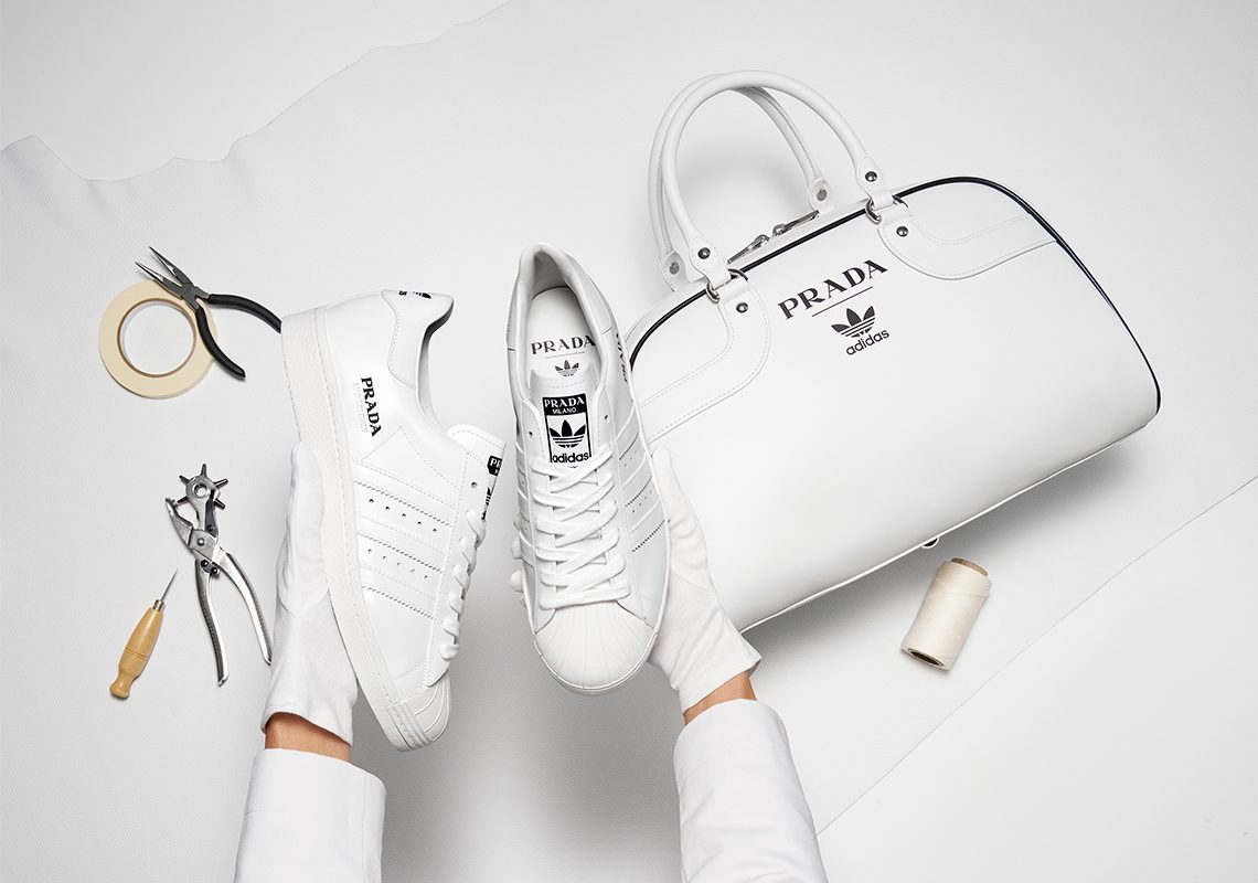 Trước đó Adidas đã bắt tay với Prada để ra mắt một đôi SuperStar và túi xách tuy nhiên chúng không nhận được sự đón nhận từ các tín đồ thời trang
