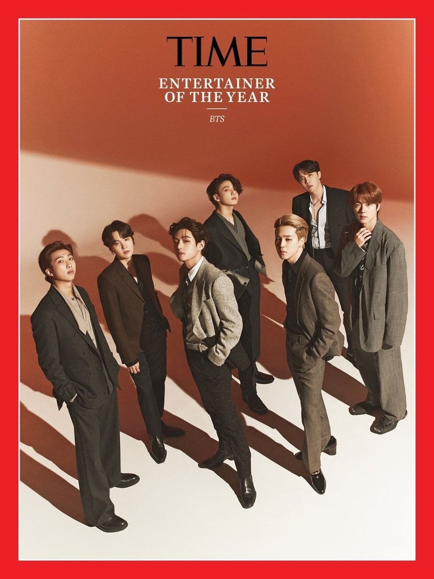 BTS trở thành nhóm nhạc Kpop đầu tiên xuất hiện trên bìa tạp chí TIME
