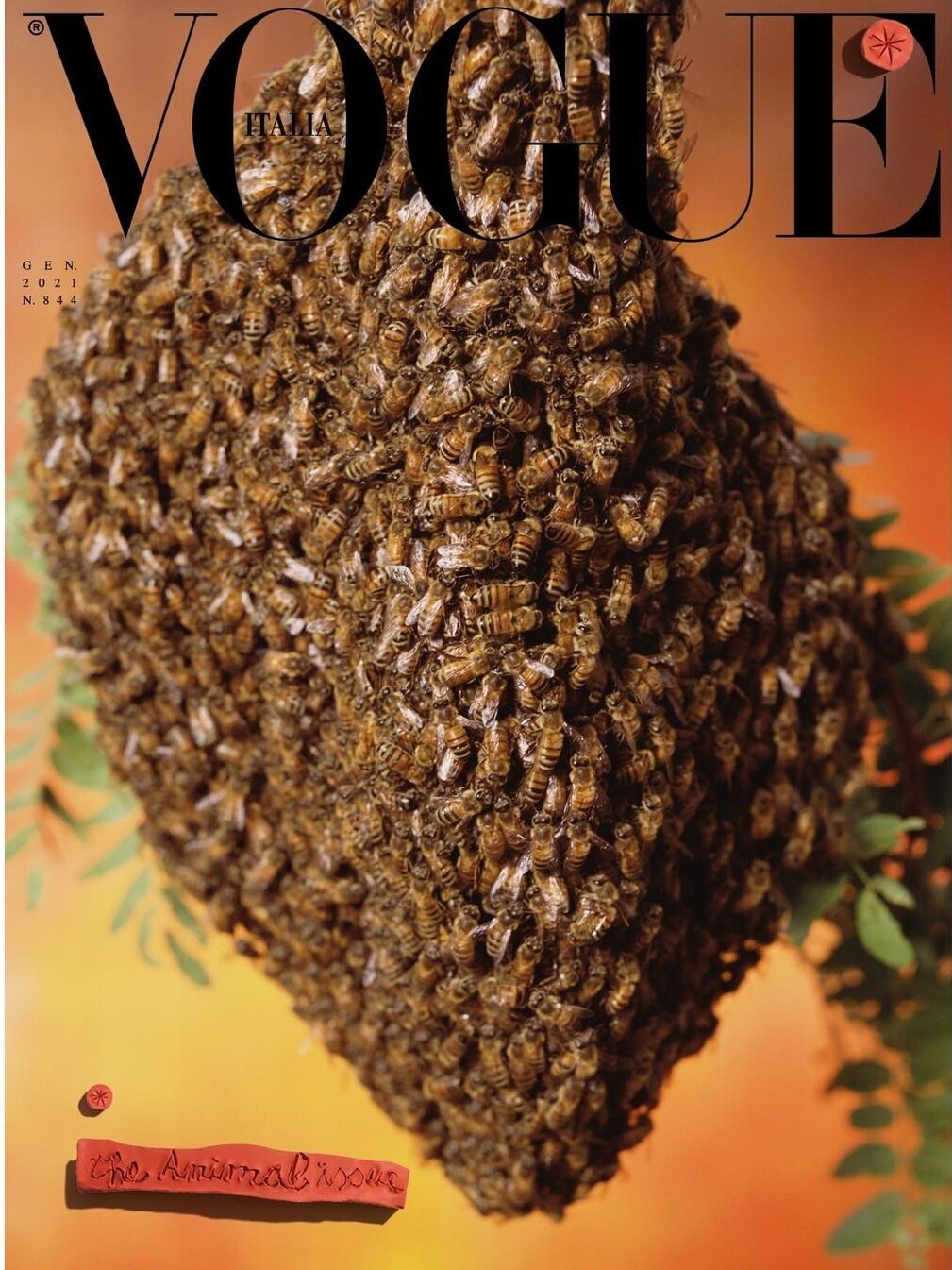 Vogue Italia cũng mang cả côn trùng lên trên bìa tạp chí. Một thông điệp về bảo vệ thiên nhiên và quyền động vật đầy thâm thúy từ Thánh kinh thời trang Ý