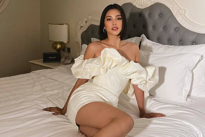 Tiểu Vy - Hoa hậu theo đuổi phong cách thời trang Âu Mỹ cá tính