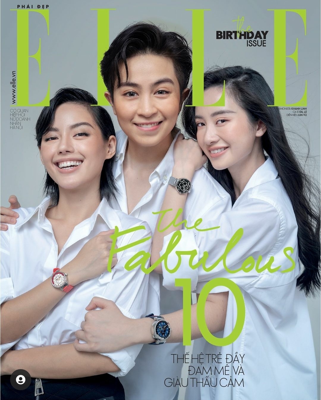 Bìa tạp chí kỷ niệm 10 năm của tạp chí Elle ở Việt Nam bỗng dưng bình thường quá mức. Nhìn thoáng quá người ta tưởng đây là bìa của tạp chí học đường chứ không phải tạp chí thời trang hàng đầu Việt Nam