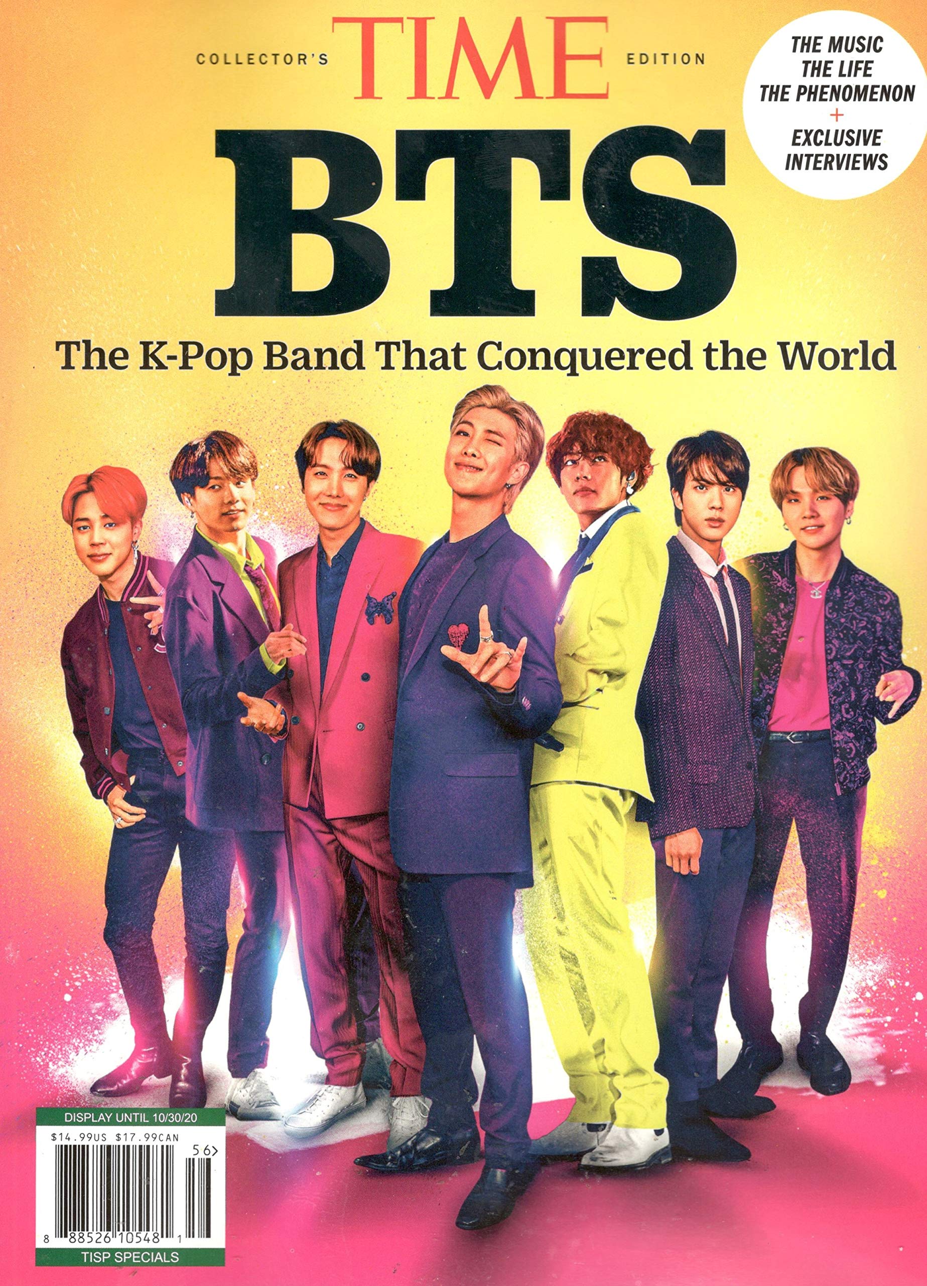 Đây là bìa tạp chí số 1 thế giới Time và nhóm nhạc quốc dân BTS, đúng vậy, bạn không nhầm đâu!
