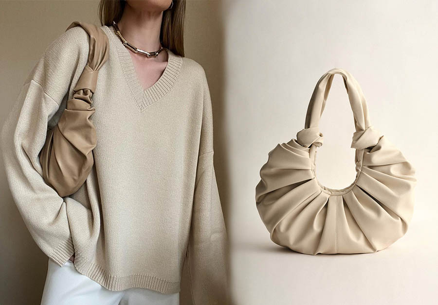 Người mẫu Rosie Huntington-Whiteley yêu thích chiếc túi "đinh" của NTK Lâm Gia Khang 