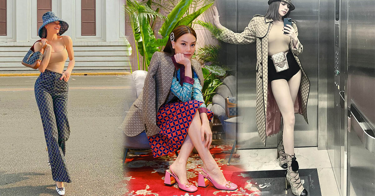 Kiểu giày dễ quê nhưng Hà Hồ diện lên lại siêu sang 