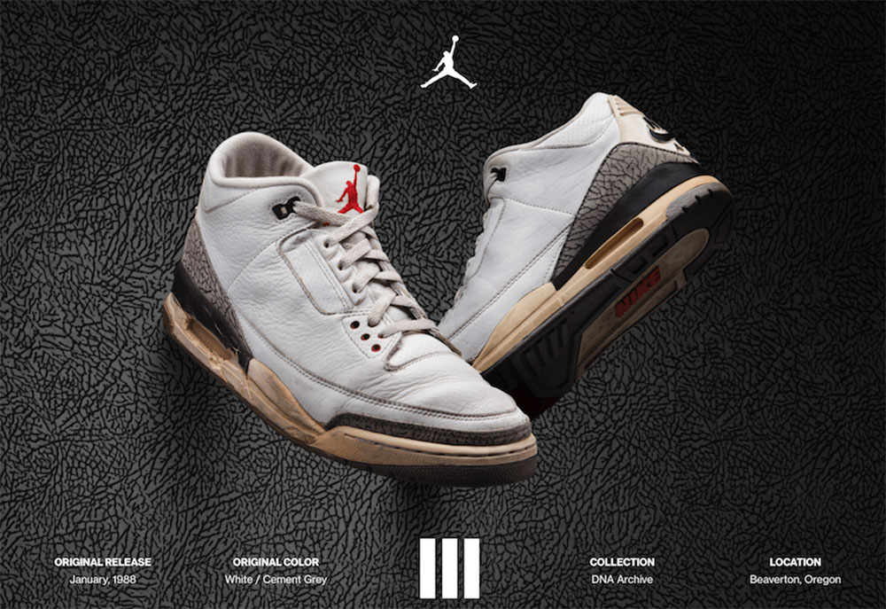 Air Jordan 3 là đôi giày đầu tiên mang logo jumpman