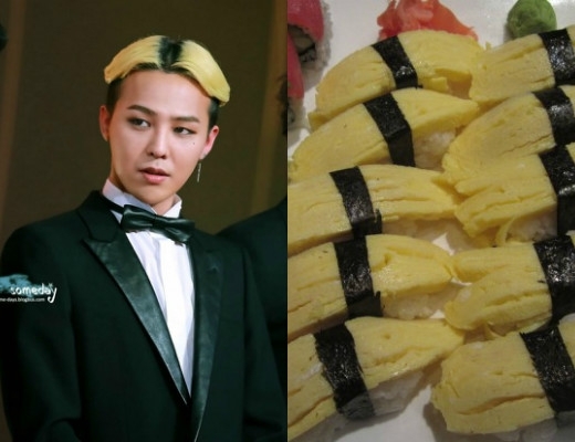 Trứng rán cần mỡ, bắp cần bơ, thích để tóc trứng đấy, làm gì được nhau! Tuy gây tranh cãi, nhưng kiểu tóc trứng rán này của anh trong MAMA 2013 trở thành một trong những kiểu tóc đáng nhớ nhất của G-Dragon.