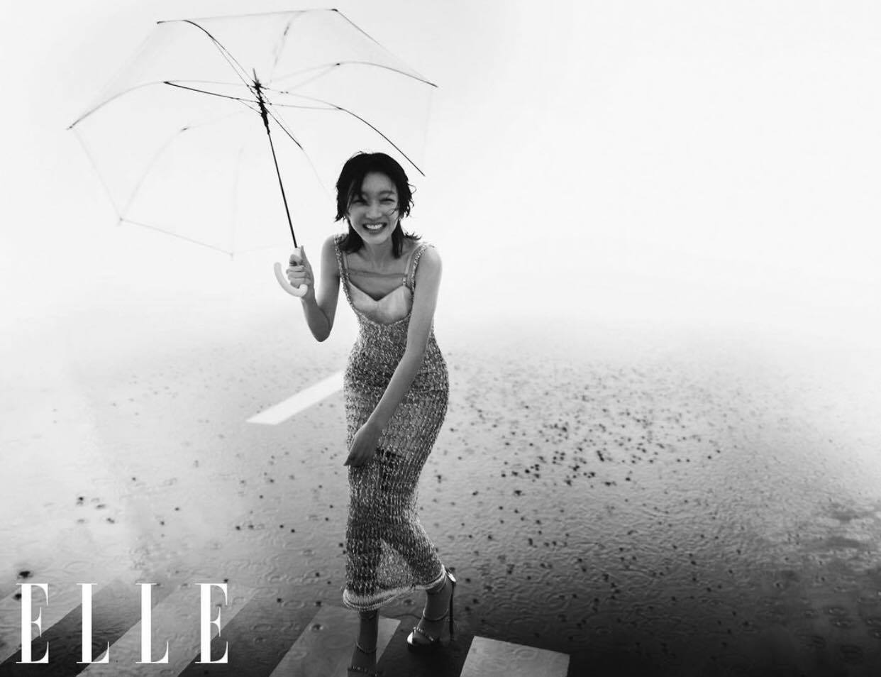 Châu Đông Vũ trên bìa Elle Trung Quốc: Mưa lồng trong mưa 