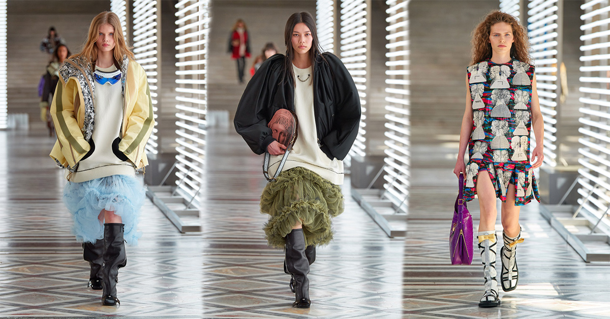 Louis Vuitton Thu Đông 2021: Cổ tích thành Rome tại Paris 