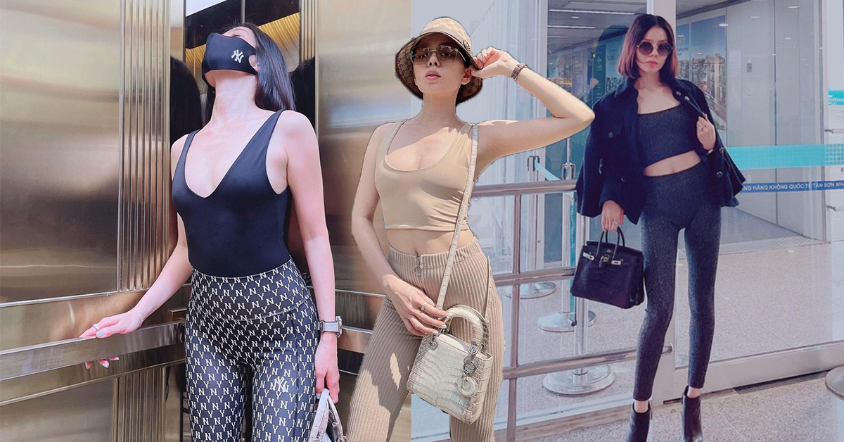 Lệ Quyên: Bà chúa của những chiếc quần legging  