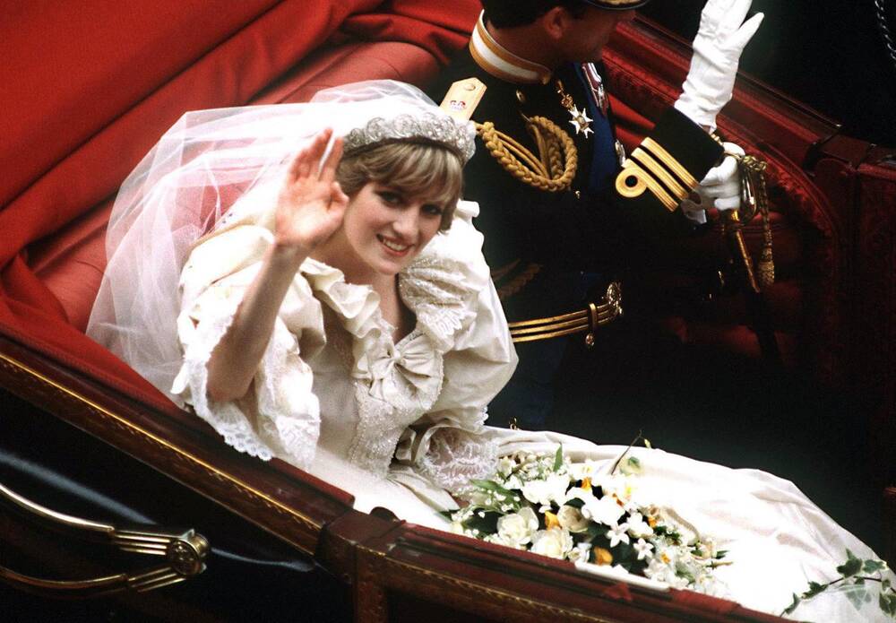 Đám cưới hoàng gia giữa Công nương Diana và Thái tử Charles diễn ra vào ngày 29/7/1981