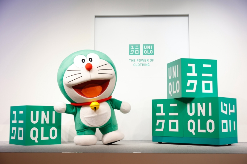 Mèo Ú Doraemon trở thành Đại sứ toàn cầu về phát triển bền vững của UNIQLO