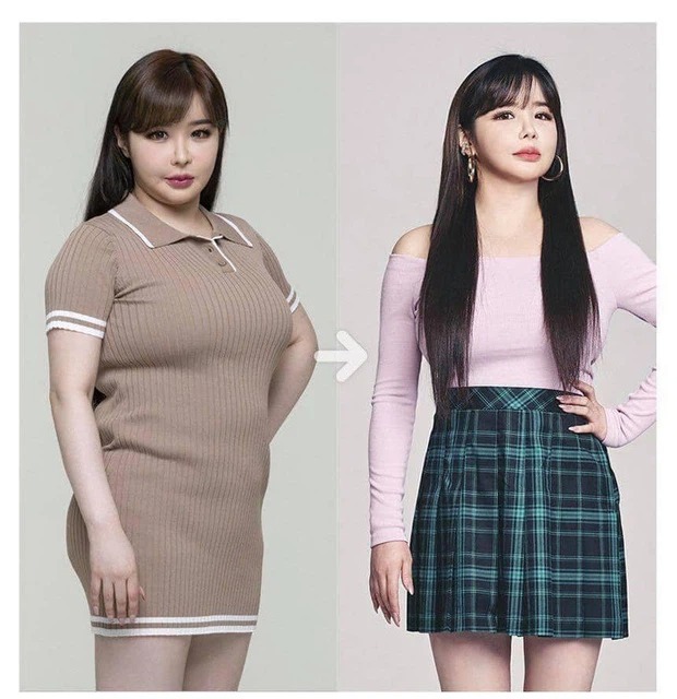 Từ thân hình mũm mĩm nặng 70kg, Park Bom đã về lại 59kg, cơ thể thon thả hơn. Cô cũng chia sẻ rằng sẽ sớm quay lại đường đua Kpop.
