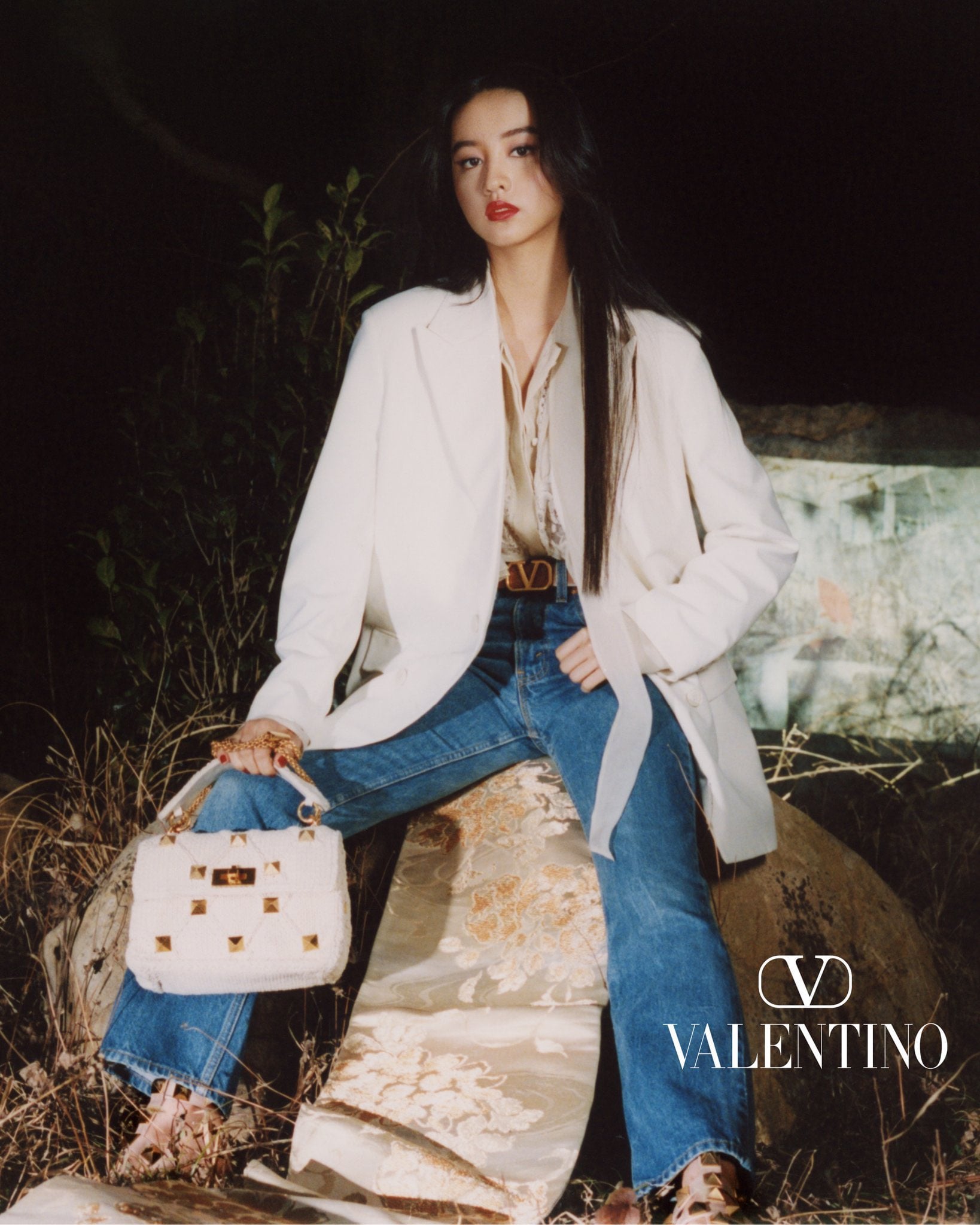 Người mẫu Koki, con gái của huyền thoại điện ảnh Nhật Takuya Kimura, là gương mặt quảng bá cho Valentino tại Nhật Bản.