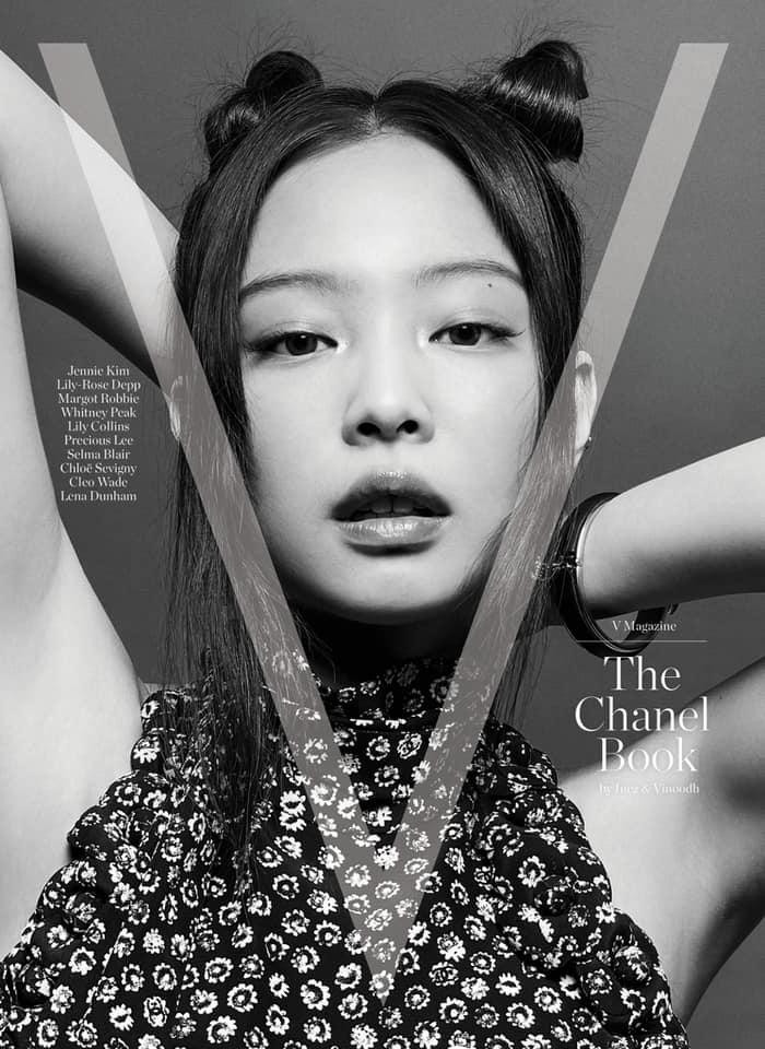Jennie là gương mặt châu Á duy nhất xuất hiện trên bìa V Magazine