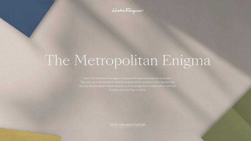 Salvatore Ferragamo ra mắt BST Xuân - Hè 2021 qua trò chơi trực tuyến mang tên: The Metropolitan Enigma.