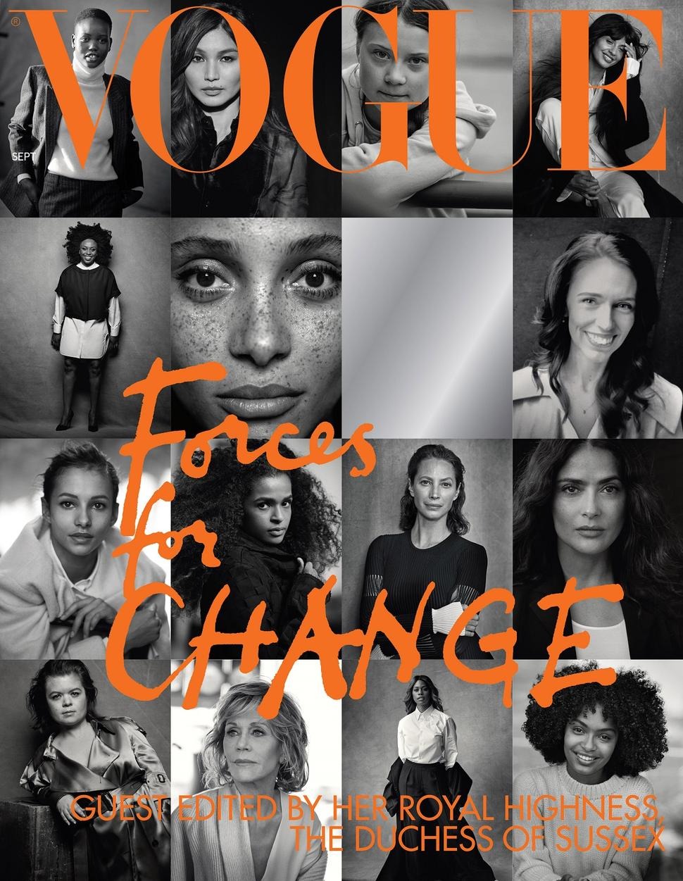 Bìa Vogue Anh số tháng 7 có sự góp mặt của những người phụ nữ ảnh hưởng lớn đến xã hội
