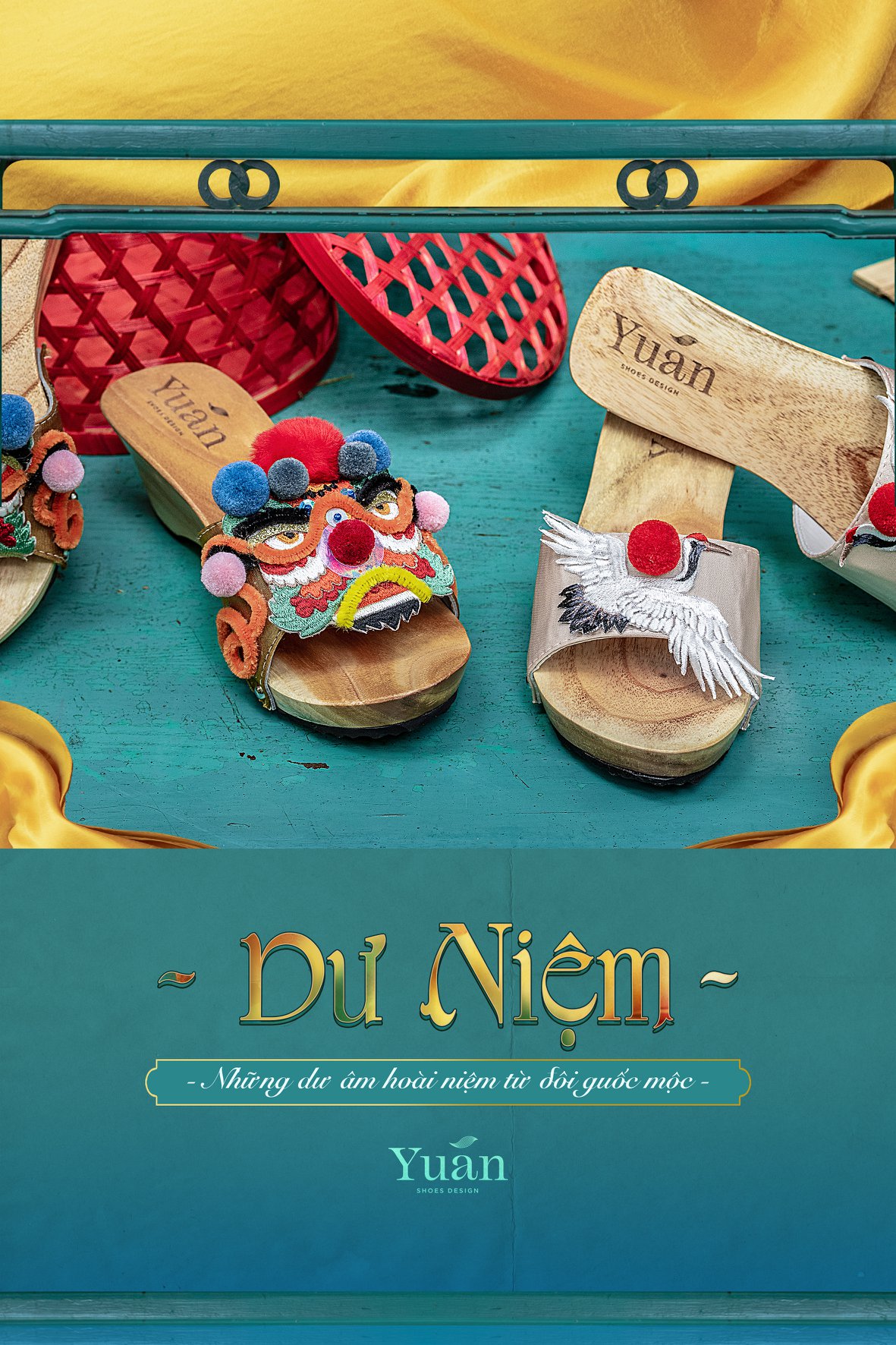 Yuan là một thương hiệu giày thủ công Việt Nam sản xuất guốc