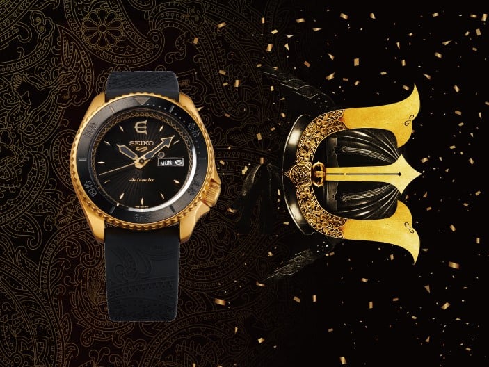 Bên cạnh mẫu đồng hồ sushi cá ngừ thì Seiko còn cho ra mắt hai mẫu đồng hồ khác. Một mẫu đồng hồ lấy cảm hứng từ mũ của samurai