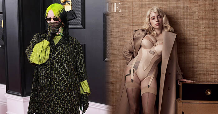 Billie Eilish khác lạ trên bìa tạp chí Vogue Anh