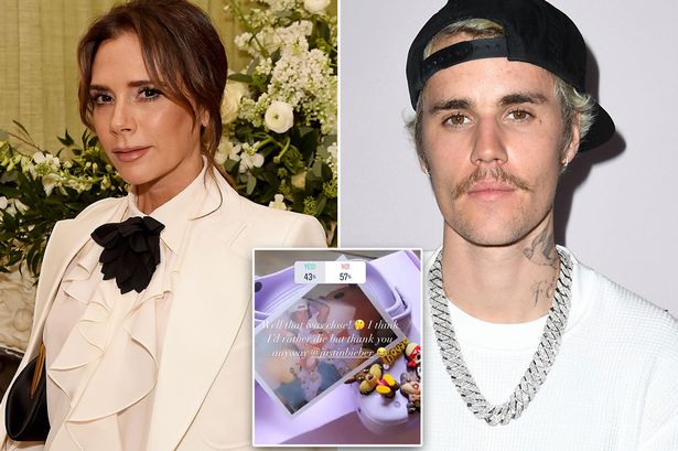 Victoria Beckham từ chối đi dép của Justin Bieber 