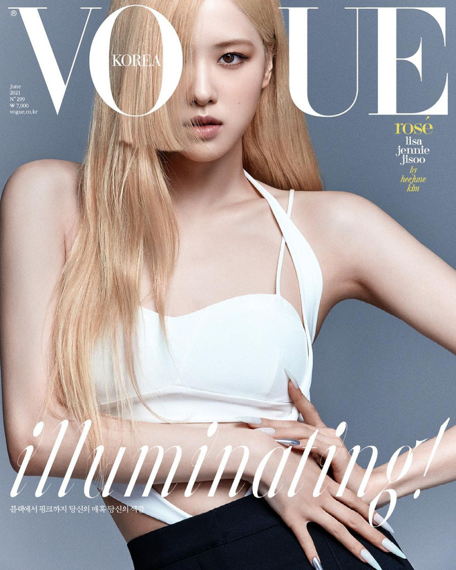 Chỉ trong một tháng, Rosé BLACKPINK vừa lên bìa hai tạp chí thời trang lớn là Elle Hàn Quốc và Vogue Hàn Quốc. Điều này là bằng chứng rõ ràng nhất cho thực lực của nữ ca sĩ trong làng thời trang cao cấp.