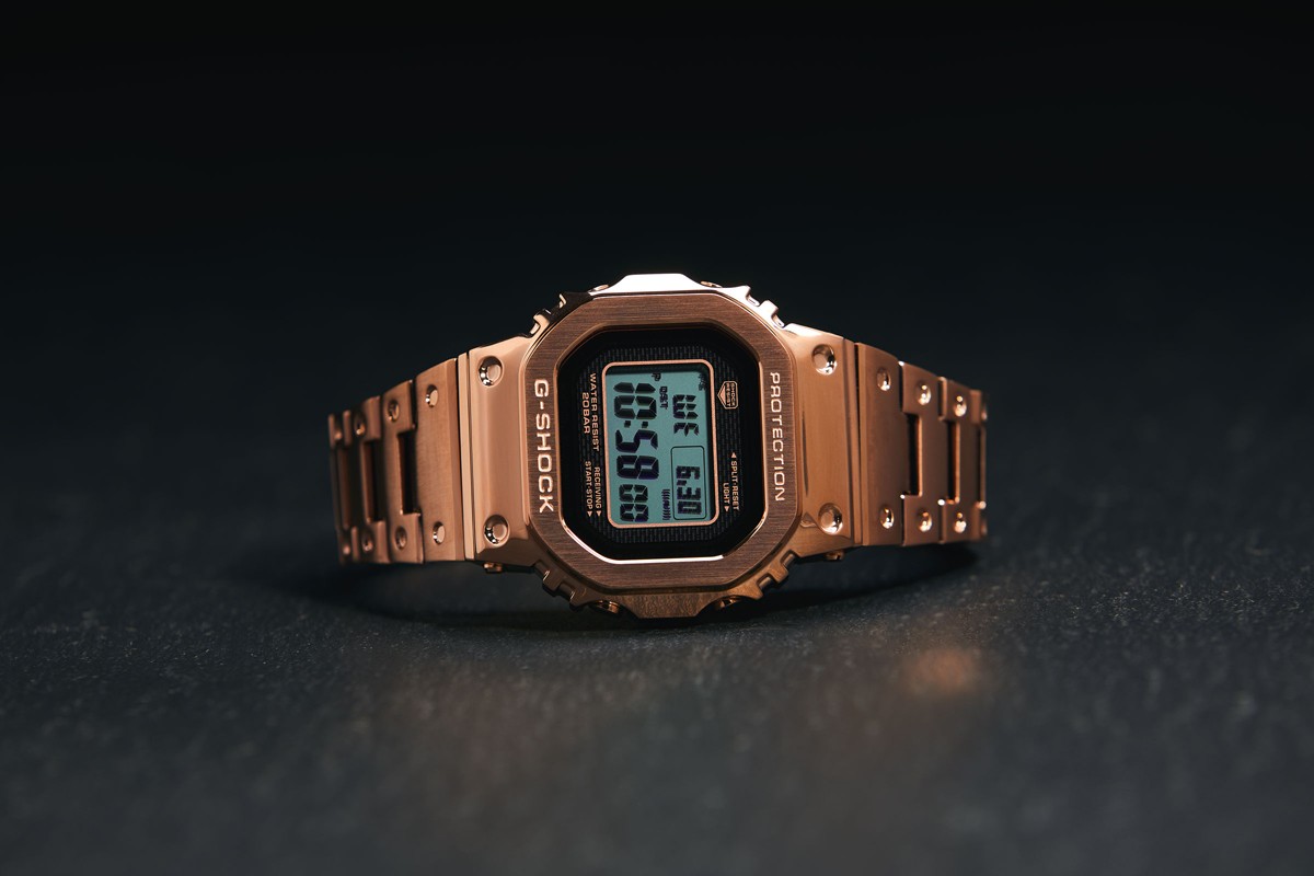 G-Shock tung ra mẫu đồng hồ làm bằng kim loại cao cấp 