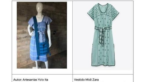 Chiếc váy của Zara bị cho là giống hệ chiếc váy của truyền thống của Mexico.