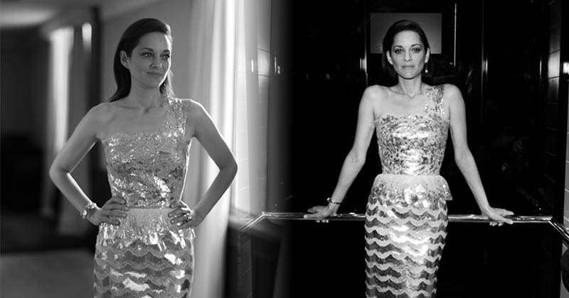 Cận cảnh chiếc đầm Chanel Couture mà Marion Cotillard mặc tại LHP Cannes 