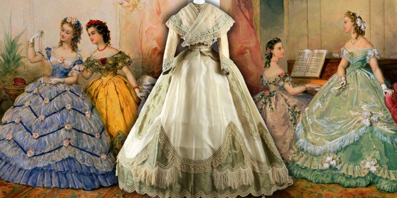 Váy Crinoline – mẫu váy cồng kềnh từng là biểu tượng của sự quyến rũ