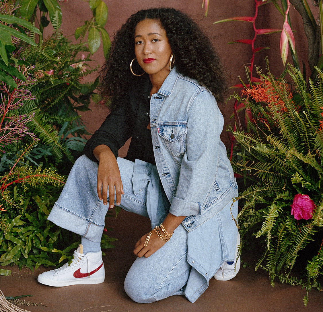 Naomi Osaka hợp tác cùng thương hiệu đồ jeans Levi's