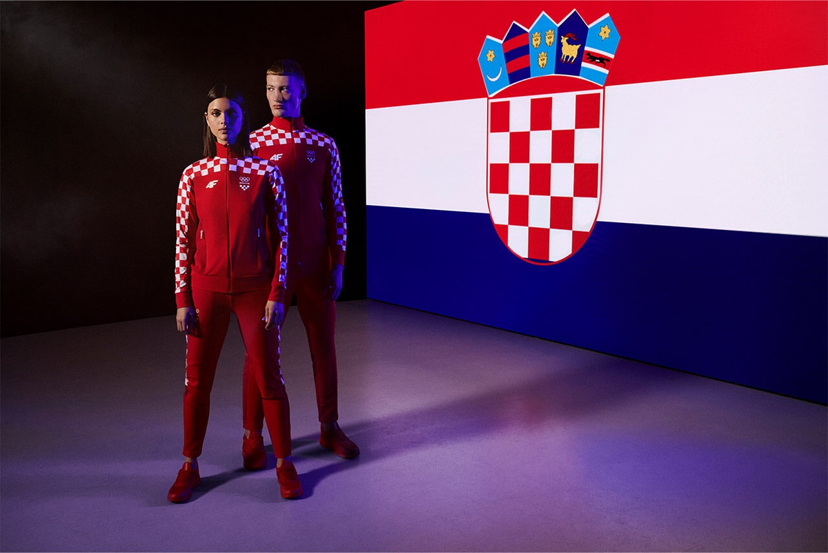 Đồng phục của đội tuyển Croatia.