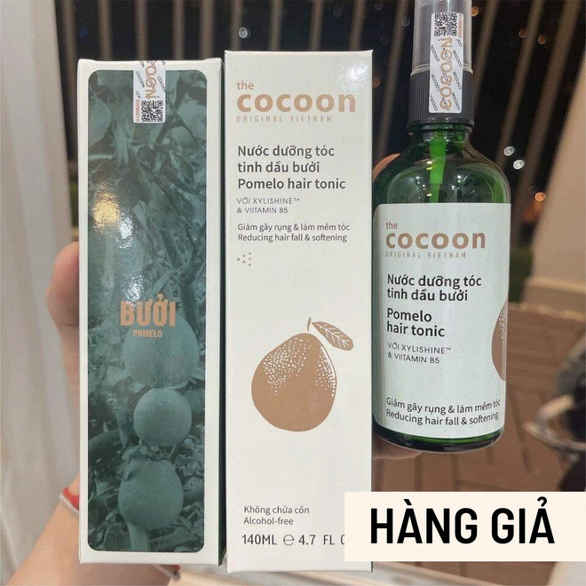 Chai xịt tinh dầu bưởi của Cocoon cũng đã có hàng kém chất lượng.