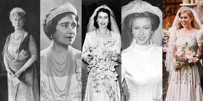 Chiếc vương miện được chế tác vào năm 1919. Sau đó nó được Nữ hoàng Anh Elizabeth Đệ nhị đeo vào năm 1947 trong ngày cưới của mình.