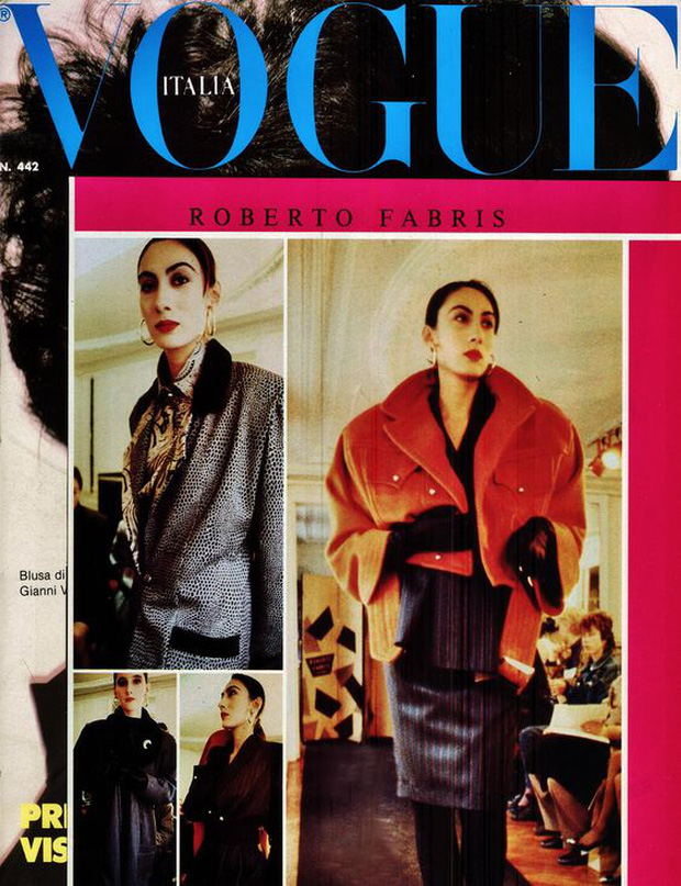 Ánh Dương từng hiên ngang xuất hiện trên bìa tạp chí Vogue Ý.
