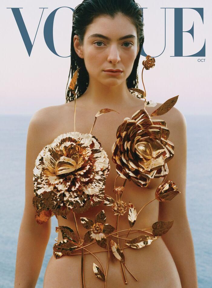 Lorde trên bìa Vogue tháng 10