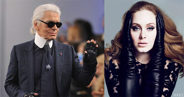 NTK Karl Lagerfeld từng miệt thị ngoại hình của Adele