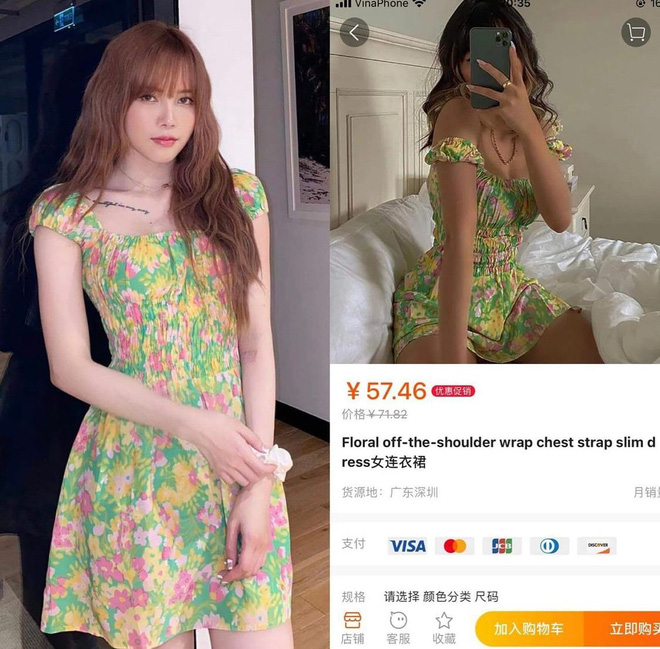 Bất ngờ là khán giả phát hiện ra những bộ đồ mà Thiều Bảo Trâm mặc đều có thể dễ dàng mua được trên Taobao với mức giá trên dưới 100.000 đồng.