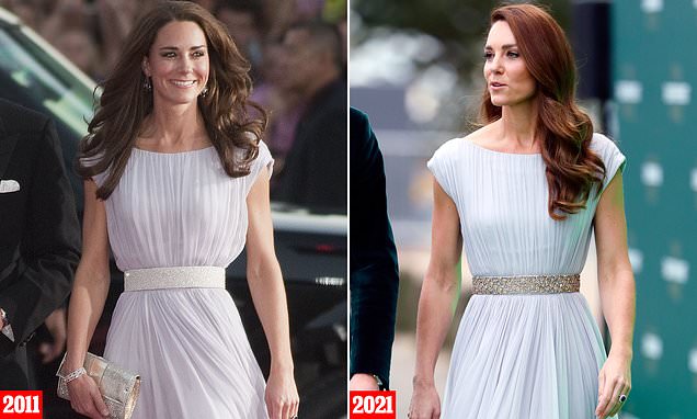 Một chiếc váy nhưng công nương Kate Middleton đã mặc trong suốt 10 năm.