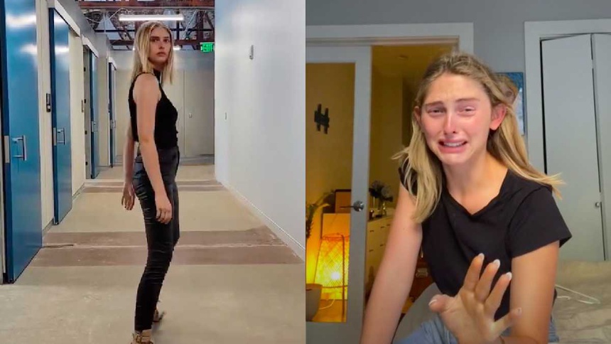 Người mẫu bật khóc và cảm thấy tổn thương khi bị chê chưa đủ gầy 