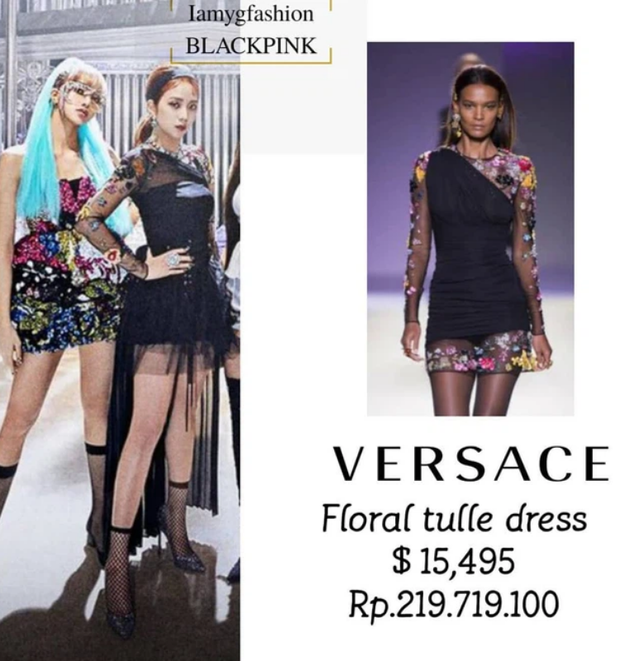 Jisoo được stylist đầu tư cho mặc thiết kế của Versace trong MV Kill this love