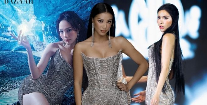 Kim Duyên, Minh Hằng và Minh Tú cùng mặc một chiếc váy: Á hậu, siêu mẫu có "ăn đứt" ca sỹ?