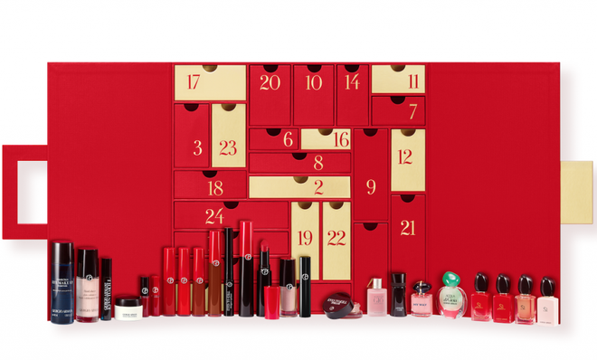 Chiếc hộp Advent Calendar của Gucci.