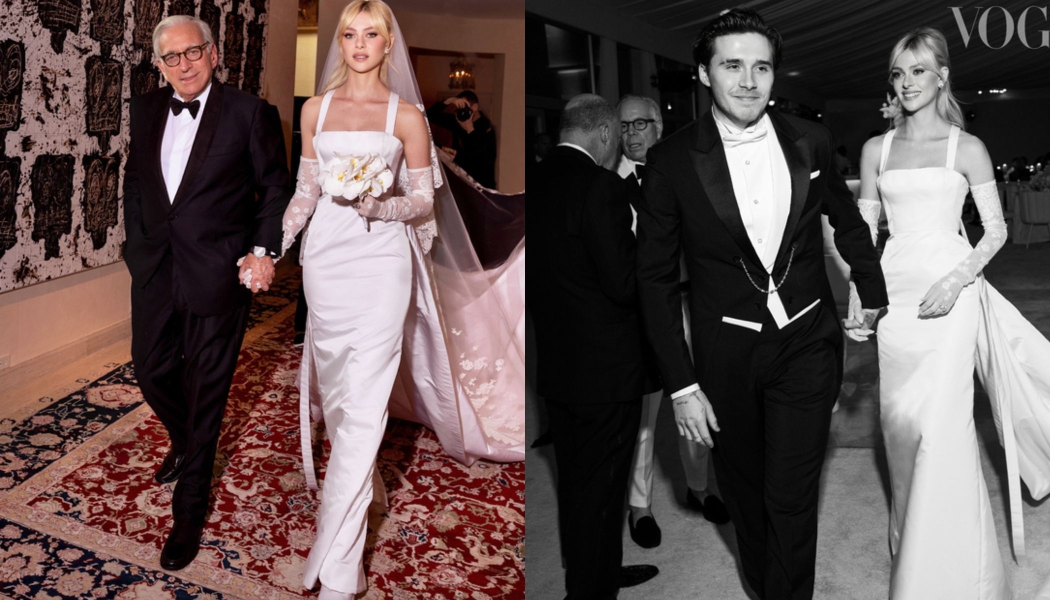 Chiếc váy cưới lung linh của con dâu nhà Beckham: Chủ nghĩa tối giản lên ngôi 