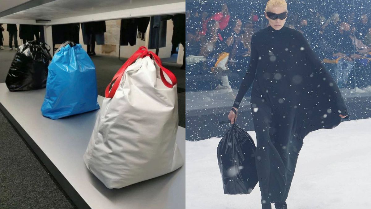 Balenciaga Supermarket Shopper Plastic Bags  Hypebeast